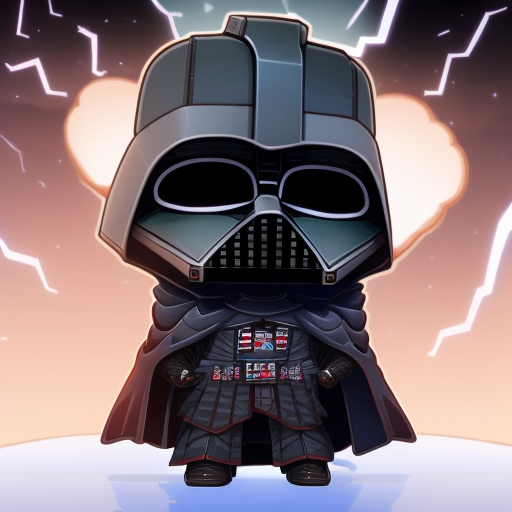 10357-69-masterpiece, illustration of the Darth Vader standing menacingly and lightnings behind him, dark background.png